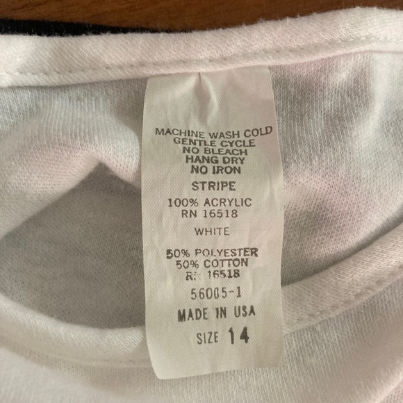 Vintage Girls Diane Von Furstenberg DVF Dress & Cardigan Set Size 14 Made in USA - Picture 9 of 9